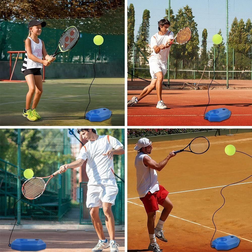 Tennis Trainer Rebound Ball Solo Tennis Training Equipment Self Tennis Pracitce