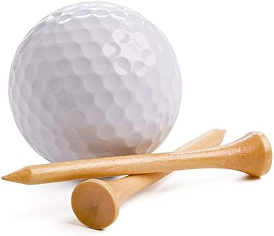 Professional Wooden Golf Tees 2 3/4 Inch Tee Pack of 100 Golf Tee