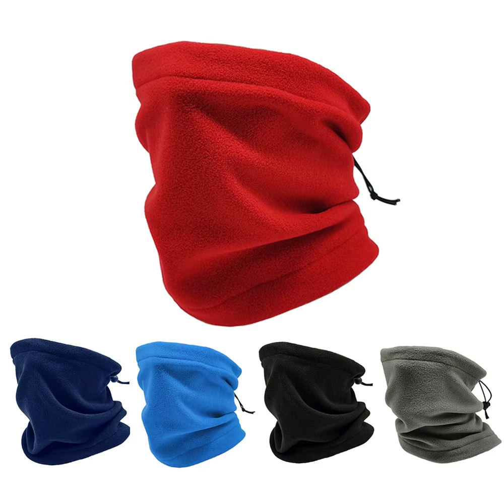 Fleece Neck Male Bandana Neck Warmer Winter Windproof Tube Scarves for Face Soft Women Half Mask Gaiter Snowboard