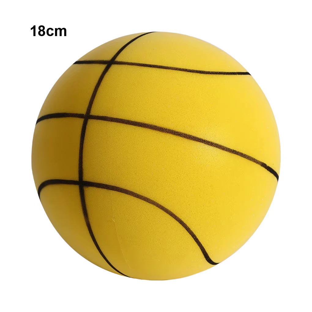 Size 7 Basketball Upgraded Elastic Silent Ball Indoor Training Silent Basketball Children'S Toy Noiseless and Safe Indoor Play