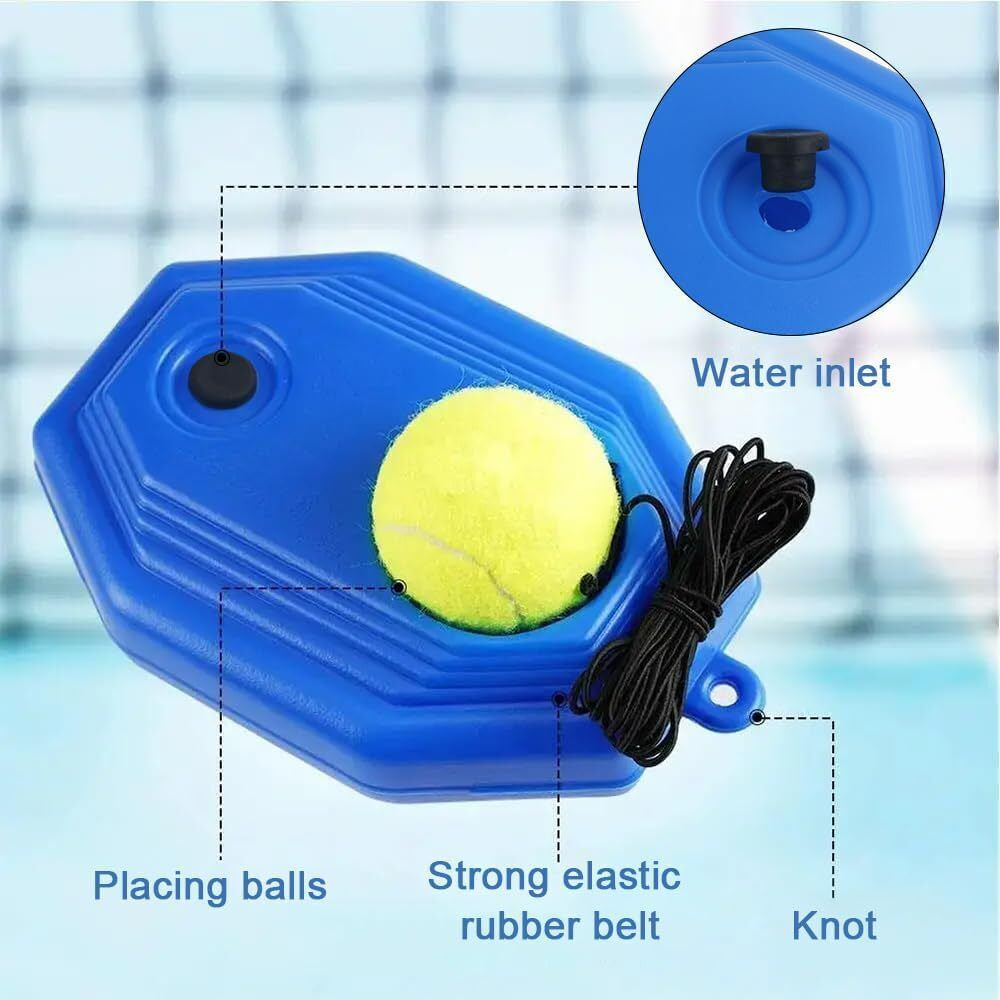 Tennis Trainer Rebound Ball Solo Tennis Training Equipment Self Tennis Pracitce