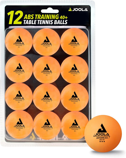 Training 3 Star Table Tennis Balls 12, 60, or 120 Pack - 40+Mm Regulation Bulk Ping Pong Balls for Competition and Recreational Play - Fun as a Cat Toy - Indoor and Outdoor Compatible