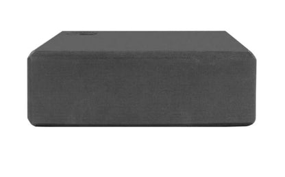 Yoga Block 9 In. X 6 In. X 3 In. EVA Foam, Dark Gray Color. Supportive & Lightweight