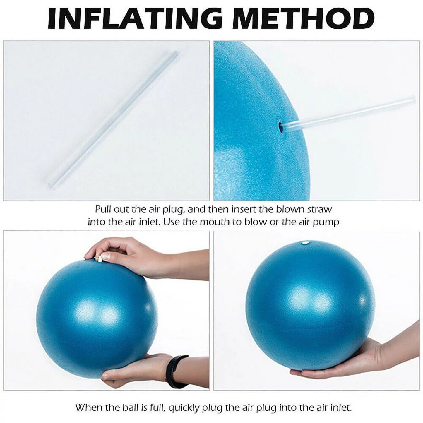 25Cm Mini Fitness Balance Yoga Ball Gym Fitness Pilates Ball Indoor Slimming Training Ball