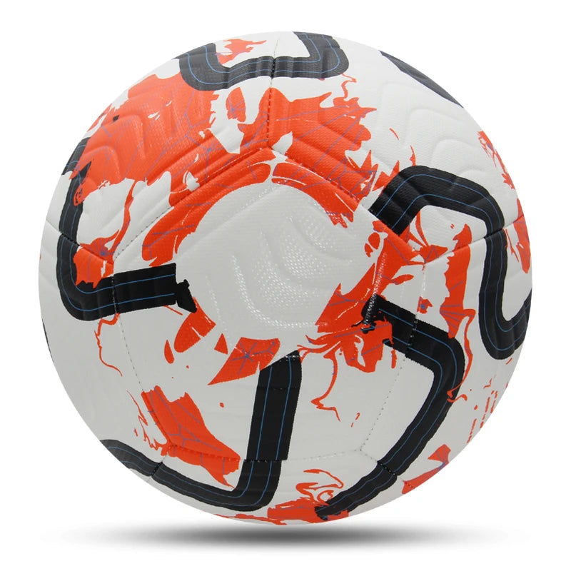 Soccer Balls Standard Size 5 Machine-Stitched Ball PU Material Sports League Outdoor Match Football Training Ball Futbol Voetbal