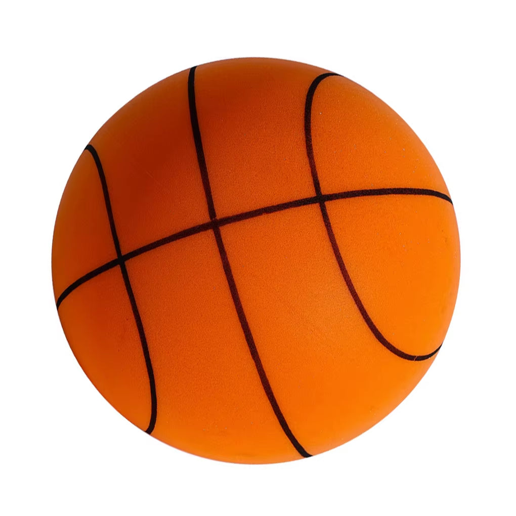 Size 7 Basketball Upgraded Elastic Silent Ball Indoor Training Silent Basketball Children'S Toy Noiseless and Safe Indoor Play