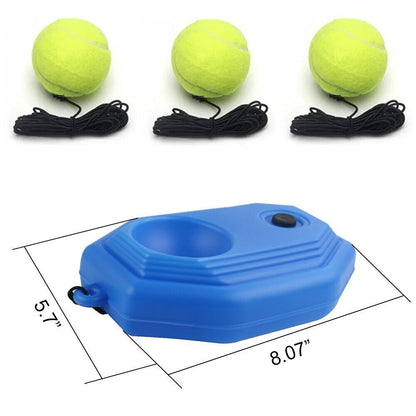 Tennis Trainer Rebound Ball Solo Tennis Training Equipment Self Tennis Pracitce